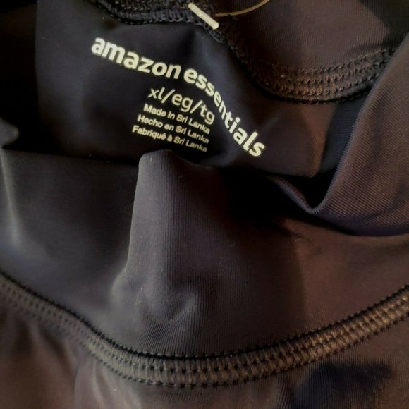 Essentials UPF 50+ Men's Rashguard, Navy, X-Large - Picture 4 of 6